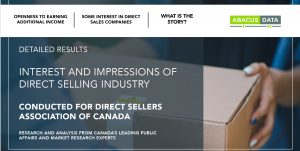 Interest and Impressions of Direct Selling Industry Research Paper